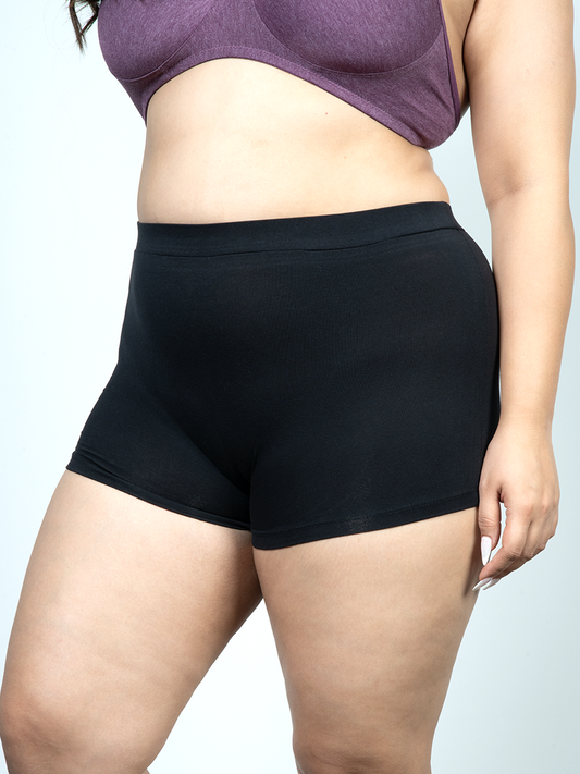 REVOUE Low Rise Full Coverage Boyshort Panty